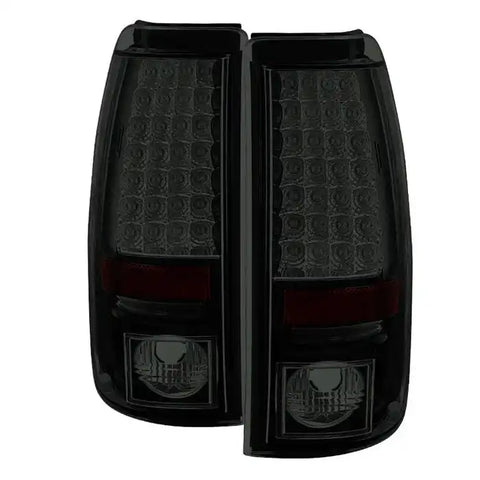 Spyder Automotive 5078025 Tail Light Assembly LED Smoke Lens Black Housing Uses O