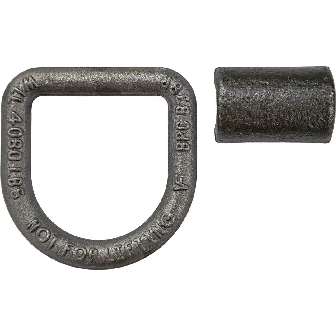 Buyers Products B38WPKGD D-Ring 1/2 Inch Ring Diameter 4080 Pound Working Load Limi