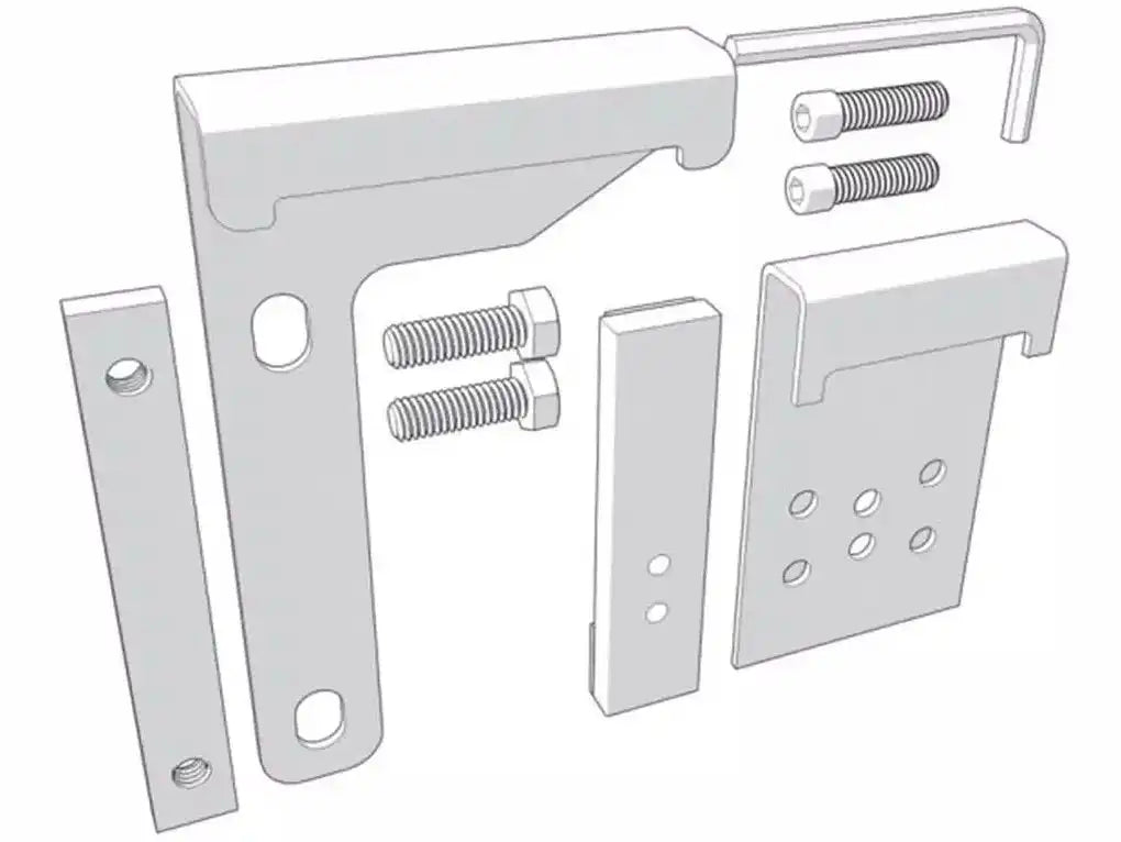 Extang 22000014 Tonneau Cover Rail Clamp Replacement Clamp Kit For Trifecta 2.0 Cove