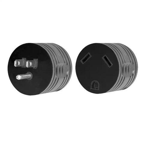 AP Products 16-00500 Power Cord Adapter For Connecting RV Power Inlet To Standard Po