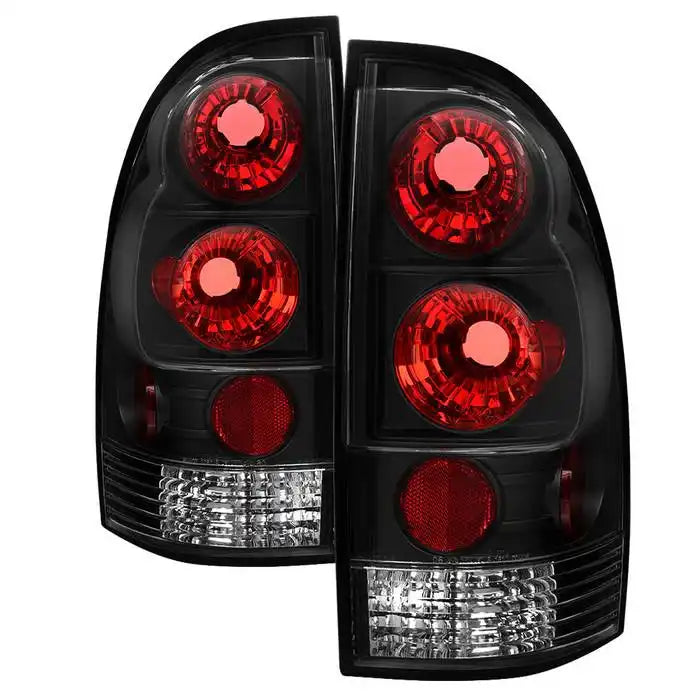 Spyder Automotive 5007896 Tail Light Assembly Uses OE Bulbs Euro Clear Lens Black 