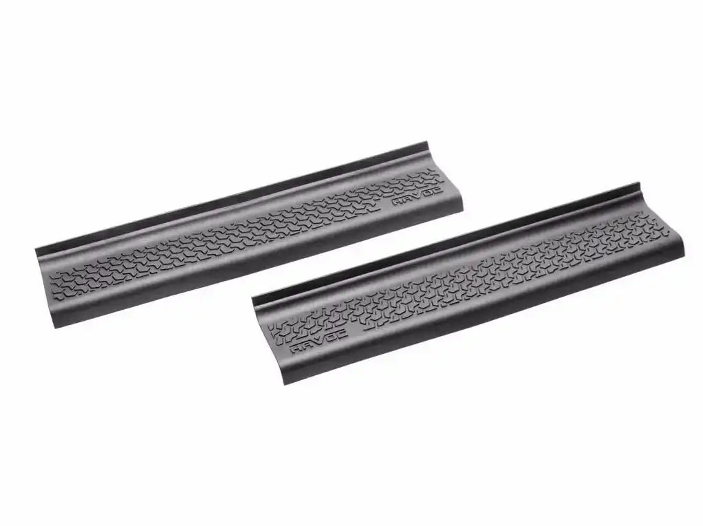Havoc Offroad HFB-08-001 Door Sill Protector Black Thermoplastic Non-Illuminated