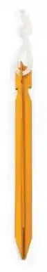 Camco 51104 Tent Peg Rope Pull Style 9 Inch Length Ultralight Aluminum Copper Colored Finish