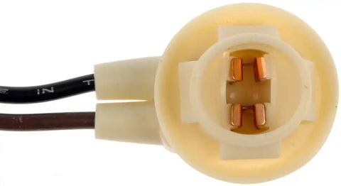 Dorman 85868 Side Marker Light Socket Conduct-Tite ® OE Replacement 1-1/4 Inch Overall Length Without Wire 12 Inch Overall Length With Wire 2 Wire Harness 90 Degree Socket Female For Use With Push-In Style Bulb Plastic