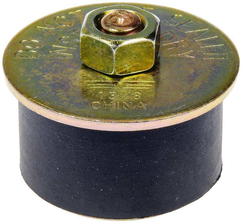 Dorman 02602 Expansion Plug AutoGrade ™ Rubber Plug With Steel Plate 1 3/8 Inch Plug/ Seals 1 3/8 Inch - 1-1/2 Inch Holes Single