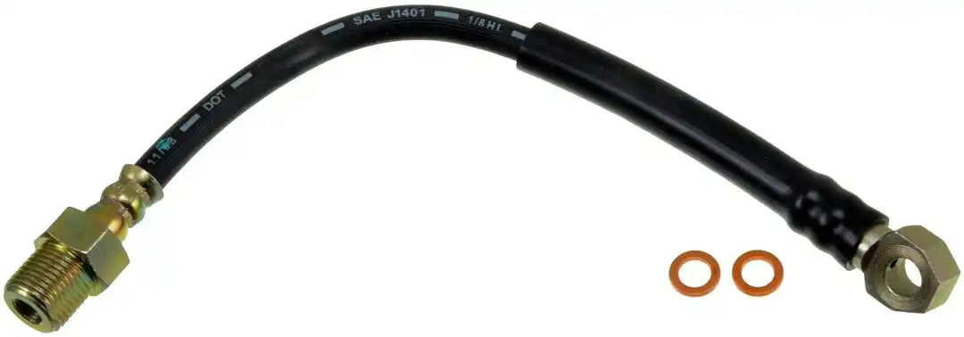 Dorman H38107 Brake Line First Stop ™ OE Replacement 11.63 Inch Segment 1 Length/ 12.00 Inch Segment 1 Overall Length Single Hose