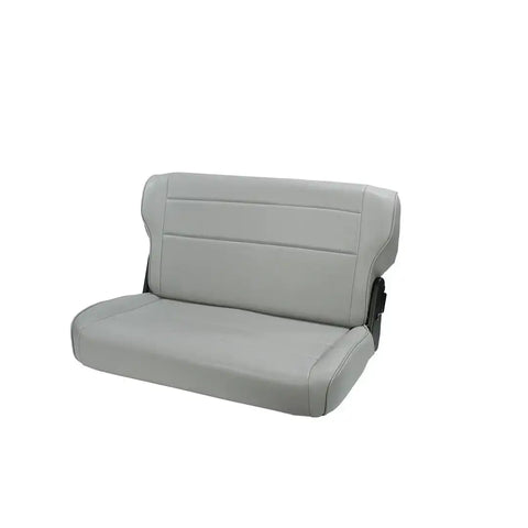 Rugged Ridge 13462.09 Seat Bench Seat Rear Fold And Tumble Standard Gray Vinyl