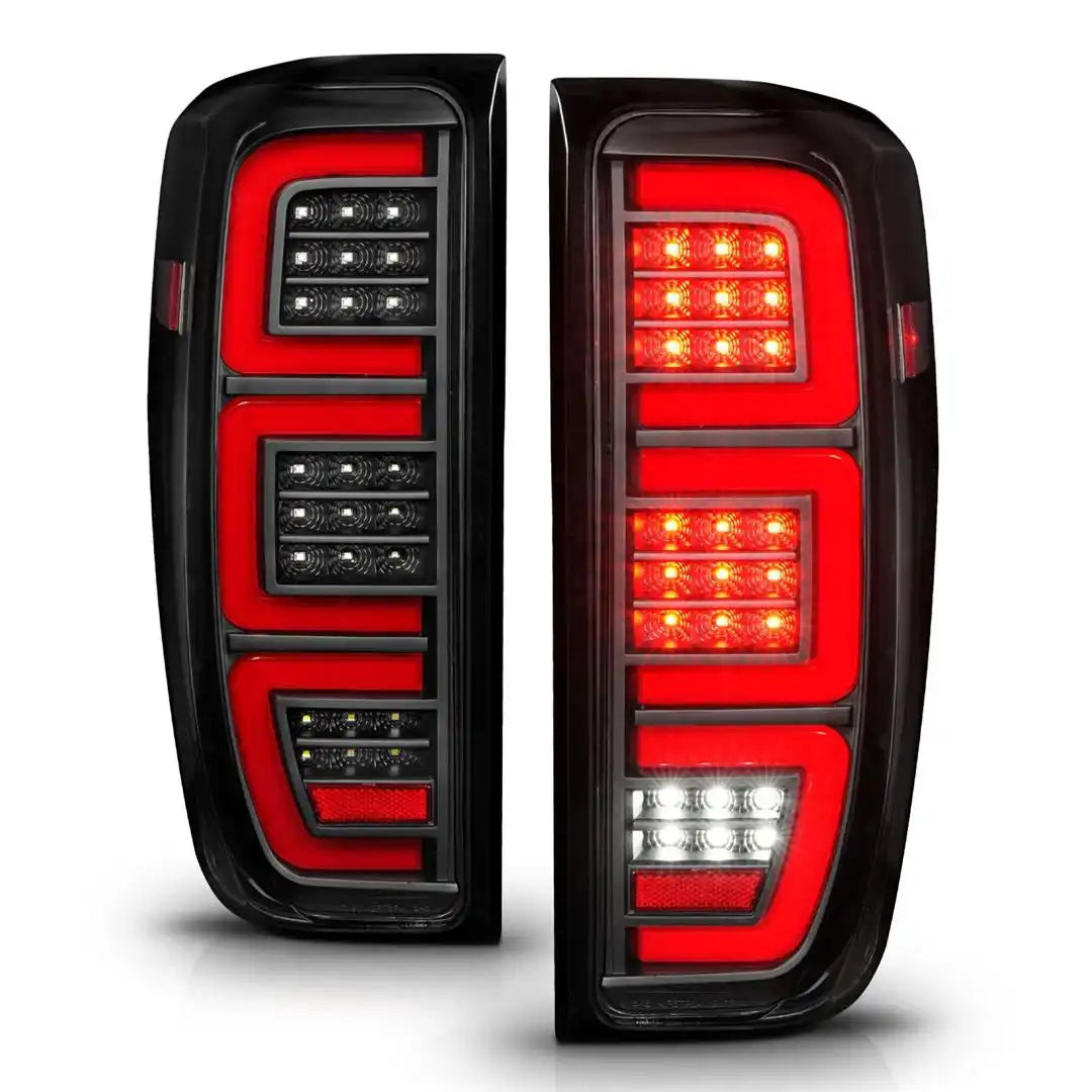 ANZO USA 311459 Tail Light Assembly LED Clear Lens Black Housing Red Brake Light/