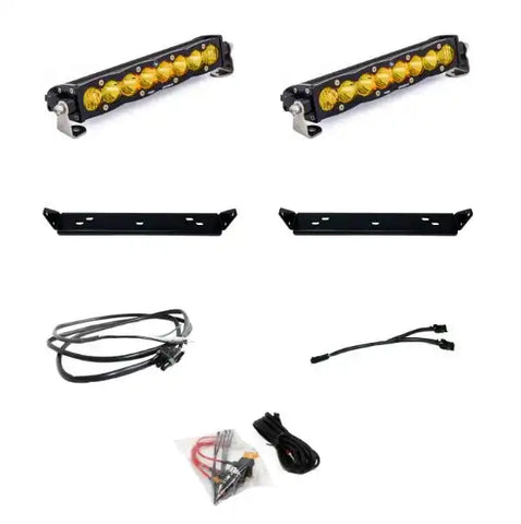 Baja Design 448066 Light Bar S8 Series LED 10 Inch Length 8 Clear CREE Bulb 60 W