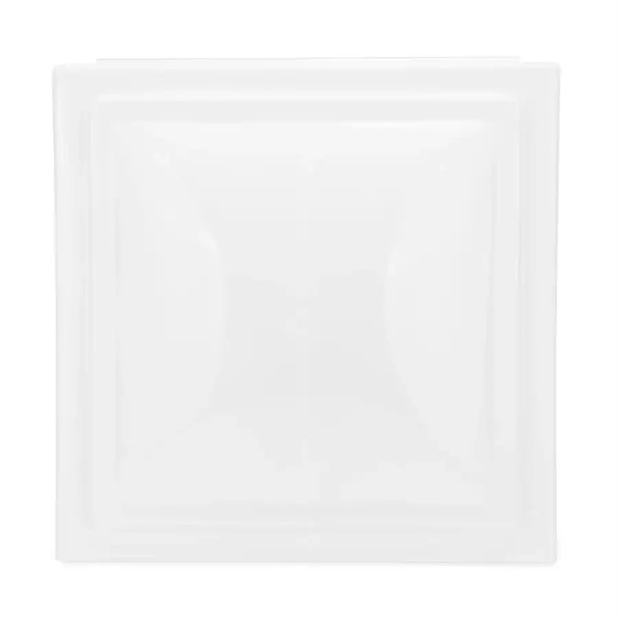 Camco 40156 Roof Vent Lid For 14 Inch x 14 Inch Vents Elixir Manufactured Prior To 1994 White Polypropylene