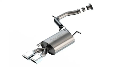 Borla 11979 Exhaust System Kit S-Type Axle Back System T-304 Stainless Steel With 