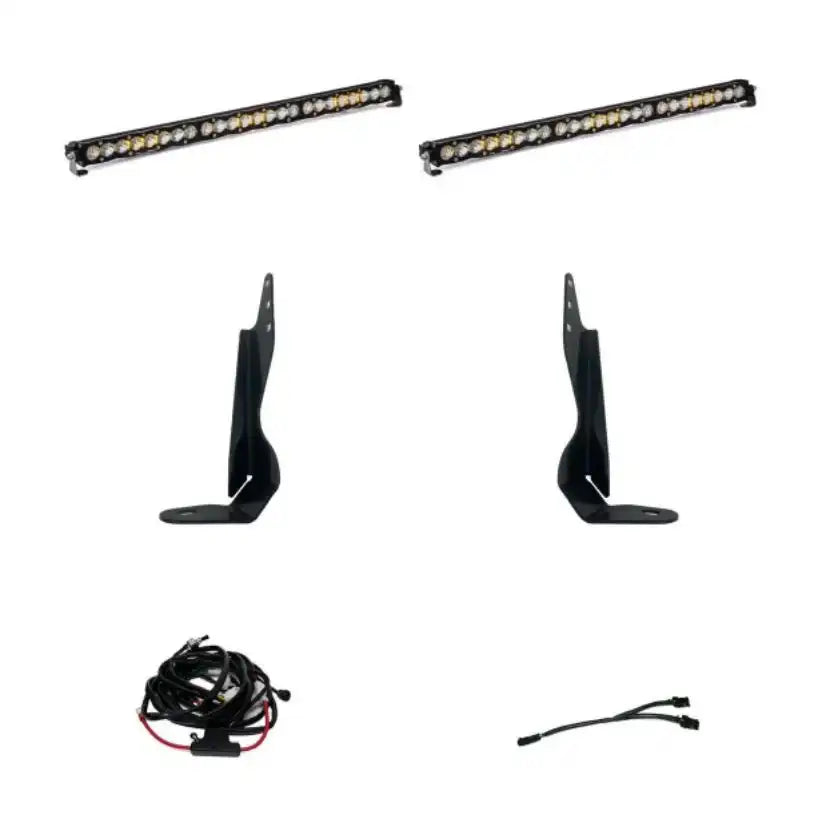 Baja Design 447854 Light Bar S8 Series LED 30 Inch Length 24 Clear CREE Bulb 180
