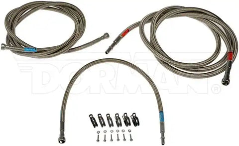 Dorman 819-874 Fuel Line OE Solutions ™ OE Replacement 126 Inch/ 29 Inch/ 128 Inch Length 13.5 Millimeter/ 16 Millimeter Outer Diameter Plastic/ Metal Silver