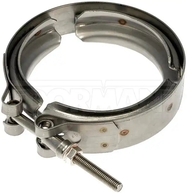 Dorman 667-573 Exhaust Clamp OE Solutions ™ V-Band Clamp 5.6 Inch Diameter Standard Stainless Steel Single For Use With Chevrolet C6500 Kodiak/ C7500 Kodiak/ T6500/ C8500 Kodiak And GMC C6500 Topkick/ C7500 Topkick/ C8500 Topkick/ T6500/ T7500 Models