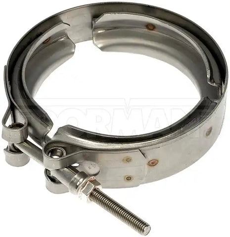 Dorman 667-573 Exhaust Clamp OE Solutions ™ V-Band Clamp 5.6 Inch Diameter Standard Stainless Steel Single For Use With Chevrolet C6500 Kodiak/ C7500 Kodiak/ T6500/ C8500 Kodiak And GMC C6500 Topkick/ C7500 Topkick/ C8500 Topkick/ T6500/ T7500 Models