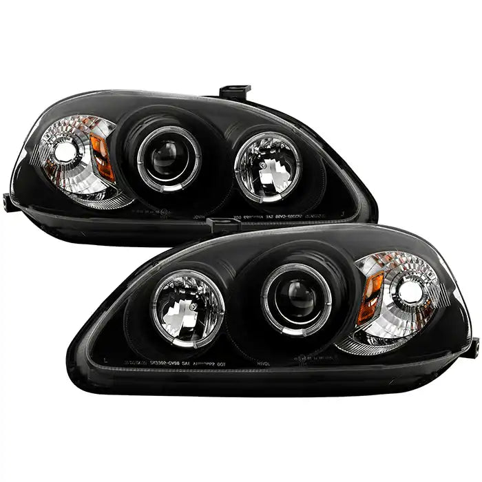 Spyder Automotive 5010902 Headlight Assembly Signature Series Projector Beam With L
