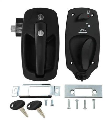 AP Products 013-536 Entry Door Lock Bauer Replacement Euro Door Lock Lever Type W