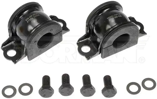 Dorman 928-566 Stabilizer Bar Mount Bushing OE Solutions ™ OE Replacement Black Rubber Non-Greaseable With 2 Brackets/ 4 Bolts/ 4 Washers