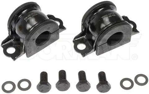 Dorman 928-566 Stabilizer Bar Mount Bushing OE Solutions ™ OE Replacement Black Rubber Non-Greaseable With 2 Brackets/ 4 Bolts/ 4 Washers