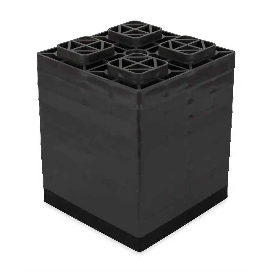 Camco 44521 Leveling Block FasTen Use to Level RV While Parked Interlocking Blocks With T-Handle Pull Up For Carrying/ Twist Lock To Secure