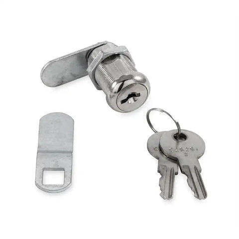 Camco 44363 Lock Cylinder For Baggage Compartment Doors Keyed Cam Lock 1-1/8 Inch 