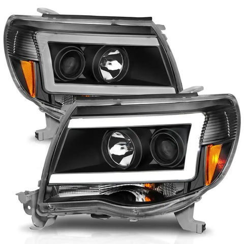 ANZO USA 111517 Headlight Assembly Halogen Bulb Projector Beam H1 High Beam Bulb A