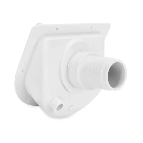 Camco 37221 Fresh Water Inlet Used For RV Fresh Water System OEM Replacement Recessed Water Fill White Plastic