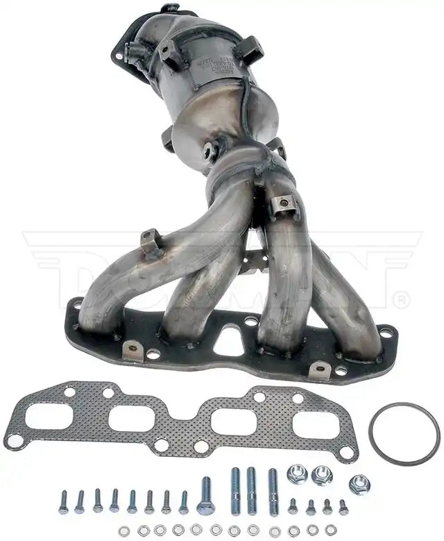 Dorman 672-143 Catalytic Converter OE Solutions ™ OE Replacement 14 Inch Overall Length CARB Compliant: Yes Natural Stainless Steel