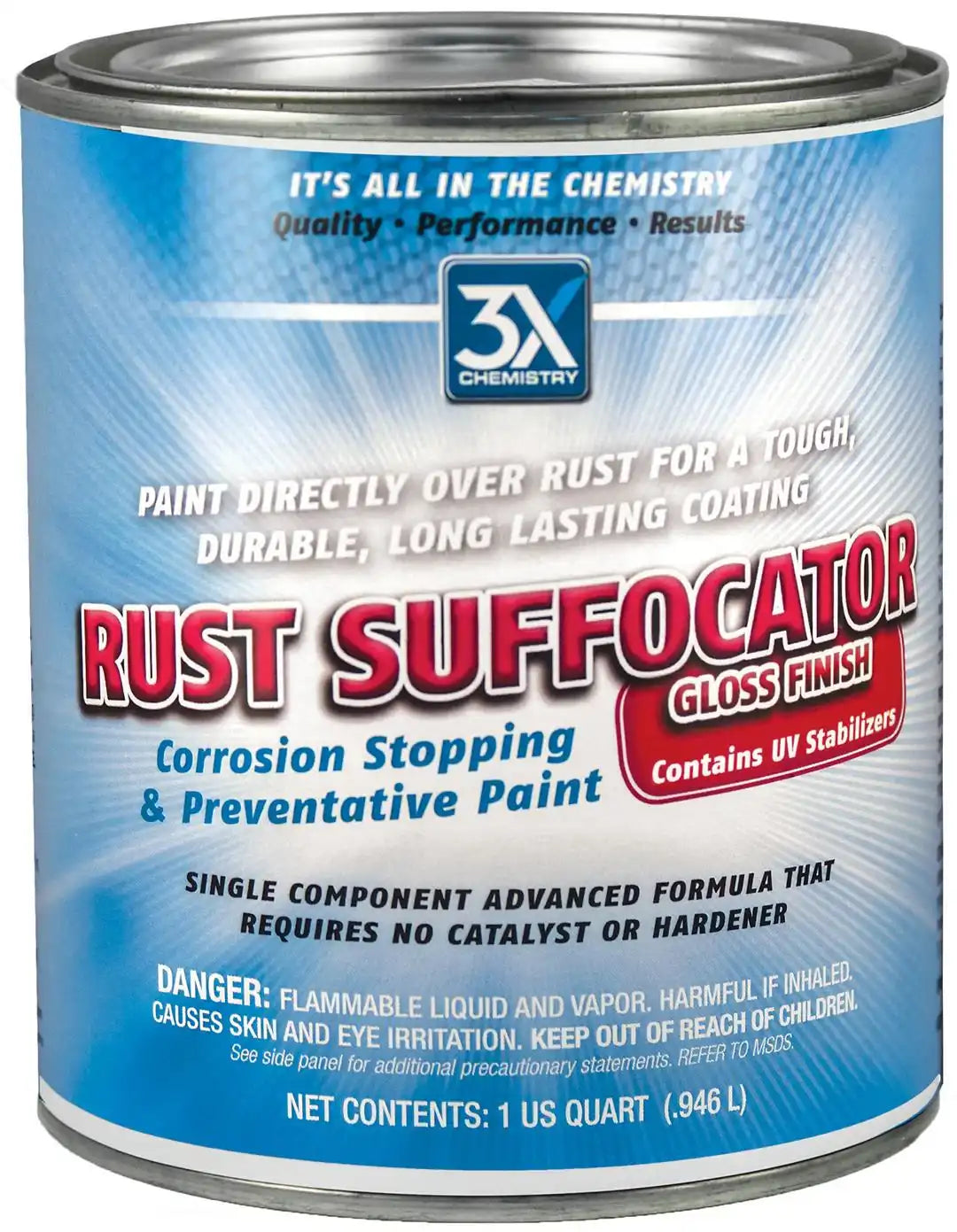 AP Products 125 Rust Treatment 3X Chemistry Use To Permanently Stop Corrosion And P