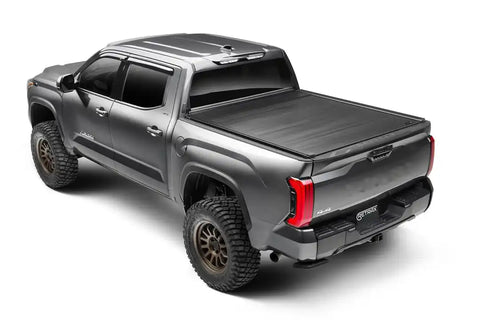 Retrax EQ0335 Tonneau Cover Retrax EQ Power Retractable Matte Black Aluminum Rem