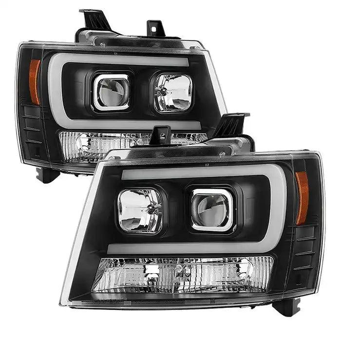 Spyder Automotive 5082565 Headlight Assembly Version 2 Halogen Bulb Projector Beam