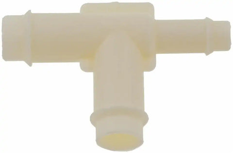 Dorman 47341 Vacuum Hose Connector Vacu-Tite ® T Shaped Connector 3/8 Inch Diameter to 1/4 Inch Diameter to 3/8 Inch Diameter White Plastic Single