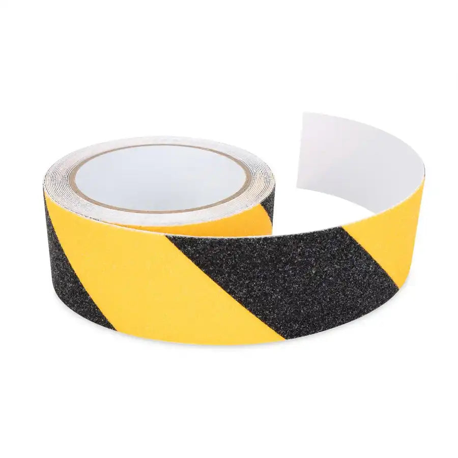 Camco 25405 Grip Tape Black and Yellow 15 Foot Length x 2 Inch Width Roll