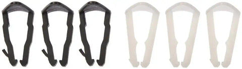 Dorman 800-015 Fuel Line Clip OE Solutions ™ OE Replacement Contains Three 5/16 Inch/ Three 3/8 Inch Plastic