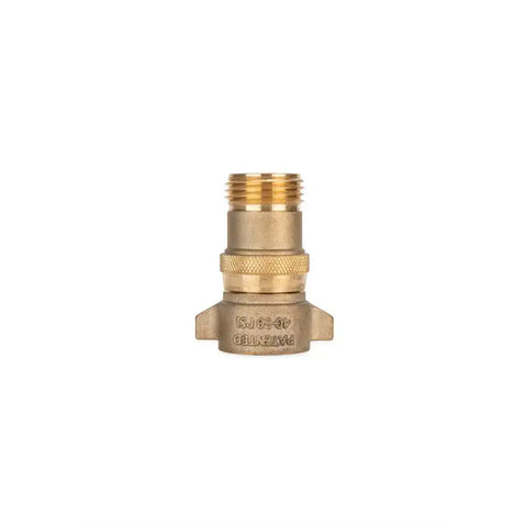 Camco 40052 Fresh Water Pressure Regulator Brass Preset Pressure Range of 40-50 PSI Without Gauge Single/ Bulk