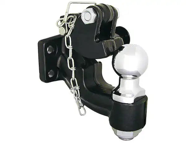 Buyers Products 10057 Pintle Hook Bolt-On Mount 20000 Pound Towing Capacity 4000 P