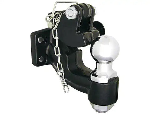 Buyers Products 10057 Pintle Hook Bolt-On Mount 20000 Pound Towing Capacity 4000 P