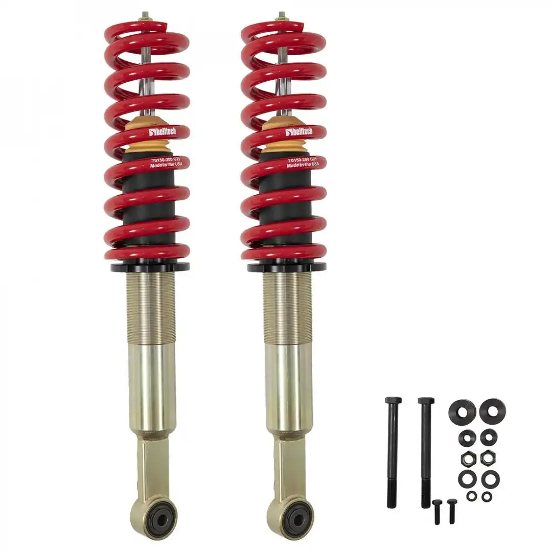 Bell Tech 154302HK Leveling Kit Suspension 1/2 To 3 Inch Lift With Trail Performanc