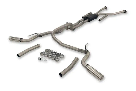 Flowmaster 818140 Exhaust System Kit American Thunder  Cat Back System 409 Stainle