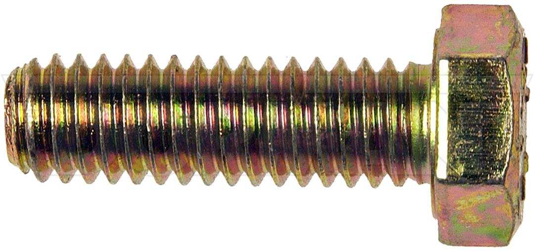 Dorman 981-430D Bolt AutoGrade ™ M8-1.25 Thread Size 30 Millimeter Length Hex Head Zinc Plated Steel Pack Of 6 Clamshell Package
