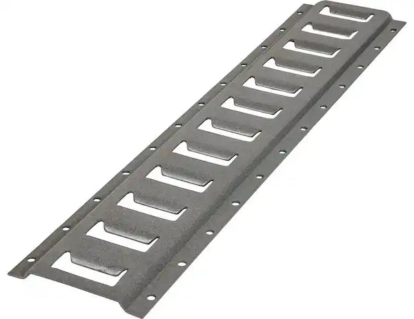 Buyers Products 1903050 Tie Down Track E-Track 10 Foot Length Powder Coated Grey