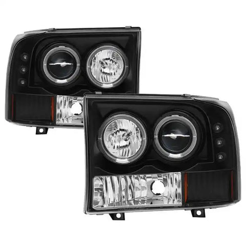 Spyder Automotive 5010339 Headlight Assembly Version 2 Halogen Bulb Projector Beam