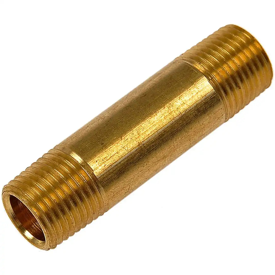 Dorman 785-075 Adapter Fitting AutoGrade ™ 1.5 Inch x 1/8 Inch MNPT Nipple Connector Brass Single