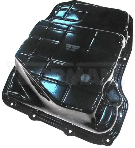 Dorman 265-817 Auto Trans Oil Pan OE Solutions ™ OE Replacement Black Steel With Drain Plug