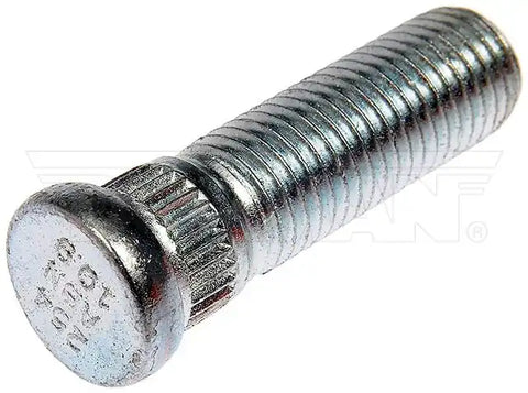 Dorman 610-254 Wheel Stud AutoGrade ™ OE Replacement 0.315 Inch Shoulder Length 0.501 Inch Knurl Diameter 12.7 Millimeter Knurl Diameter Boxed M12-1.50 Thread Size x 40 Millimeter Length Right Hand Thread Serrated Set of 10