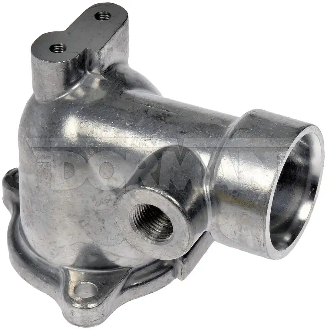 Dorman 902-5933 Thermostat Housing OE Solutions ™ OE Replacement 90 Degree Neck Natural Metal