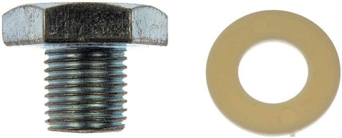 Dorman 65245 Oil Drain Plug AutoGrade ™ OE Replacement 7/8 Inch Head 1/2 Inch -20 Thread 0.514 Inch Shank Length Single Without Magnetic Tip With Gasket