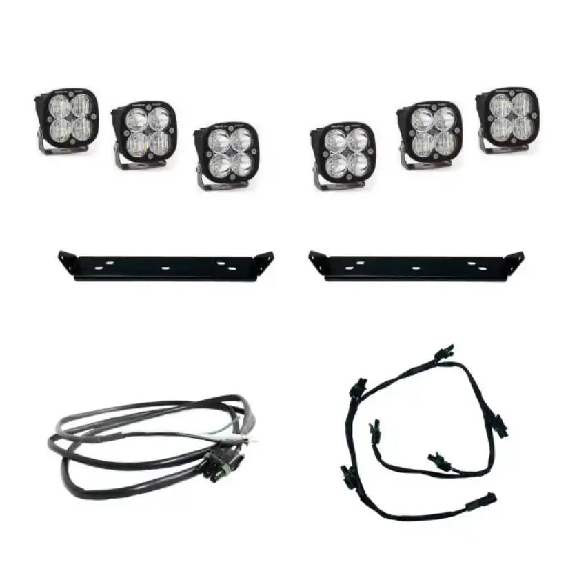 Baja Design 448061 Driving/ Fog Light Squadron LED Bulb 4 Cree LED 3 Inch Square