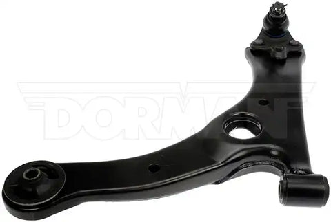 Dorman 527-505 Control Arm OE Solutions ™ OE Replacement Non Adjustable Black Steel With Ball Joint/ Bushing/ Castel Nut/ Cotter Pin Single