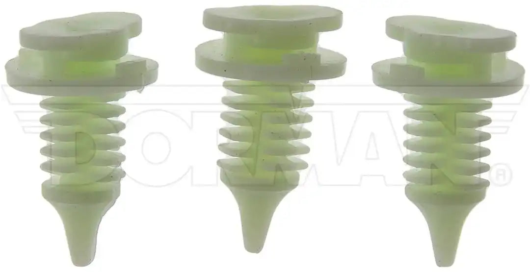 Dorman 963-020 Interior Panel Retainer AutoGrade ™ OE Replacement For GM/ Chrysler Models 11/16 Inch Length White Nylon/ Plastic Pack Of 3